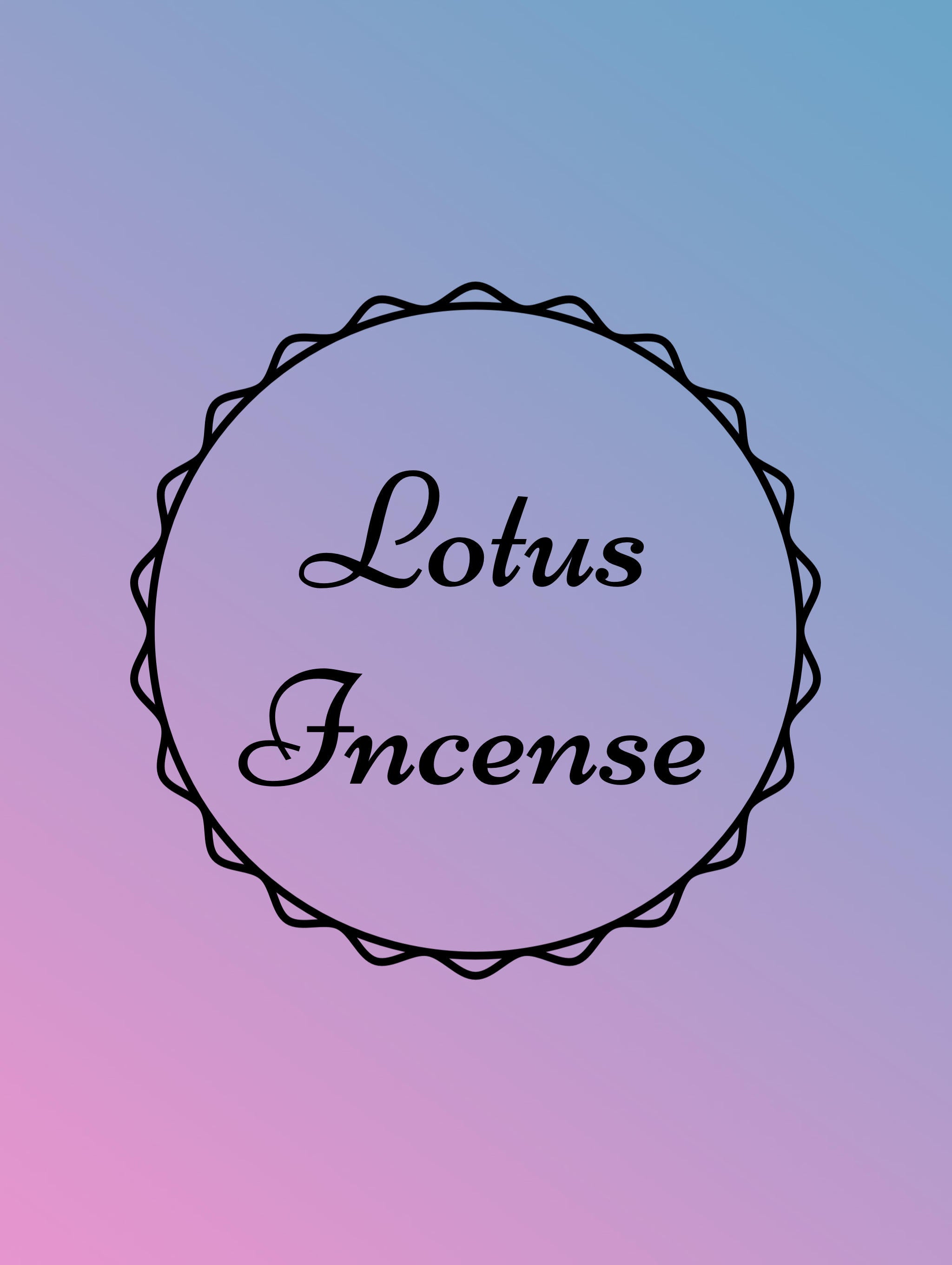 Lotus Incense 